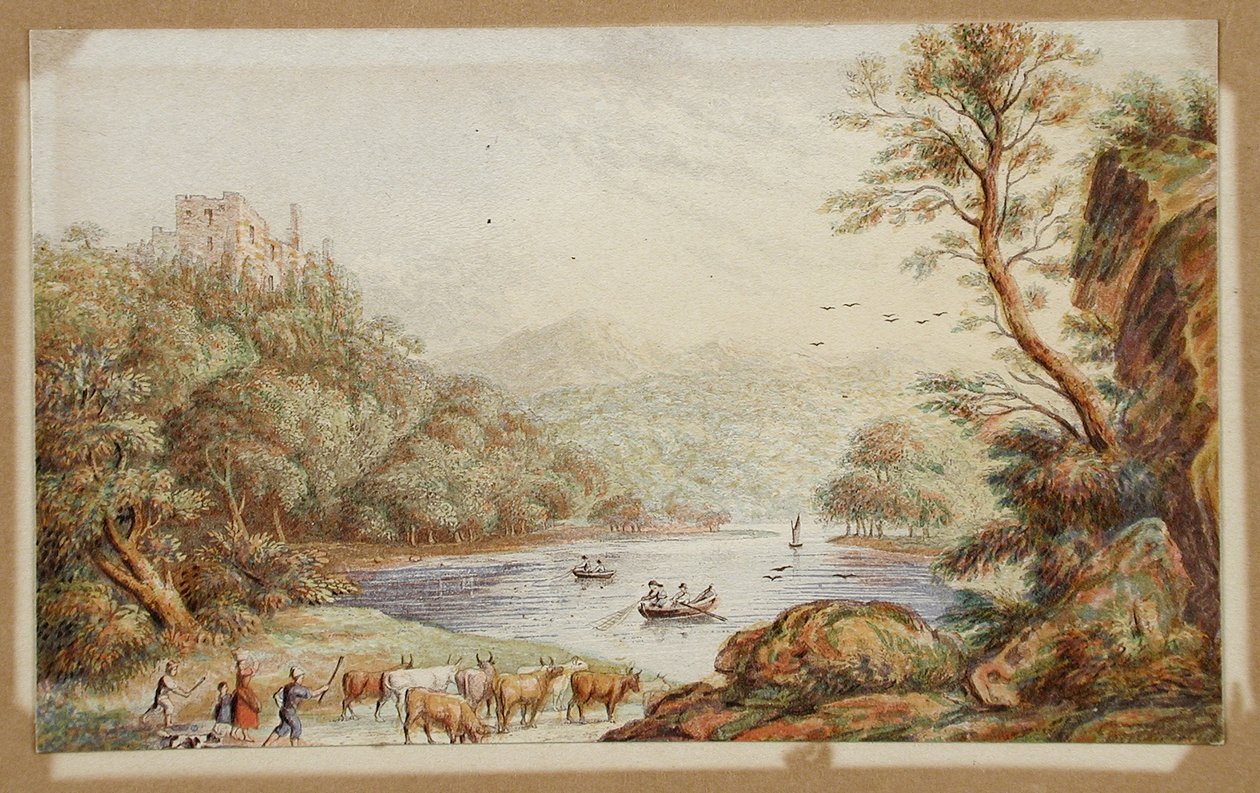 Brougham Castle, Westmoreland von George Baxter
