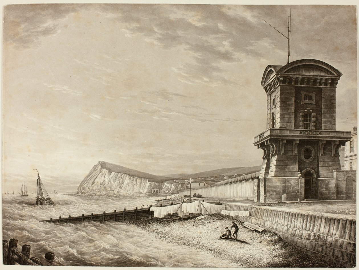 Küste von Dover von George Baxter