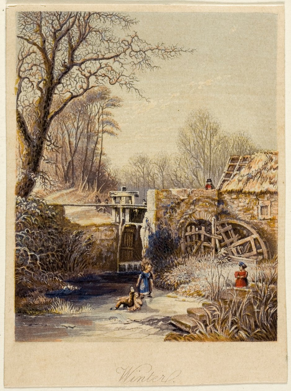 Winter, auch genannt Der kleine Winter von George Baxter