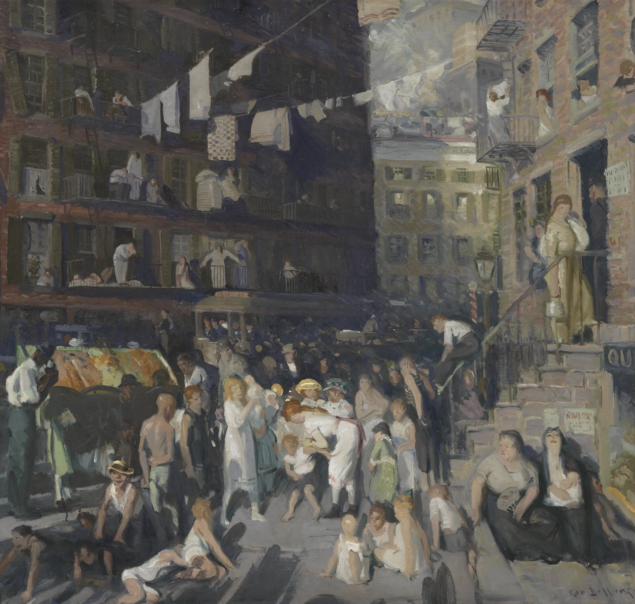 Felsbewohner von George Bellows