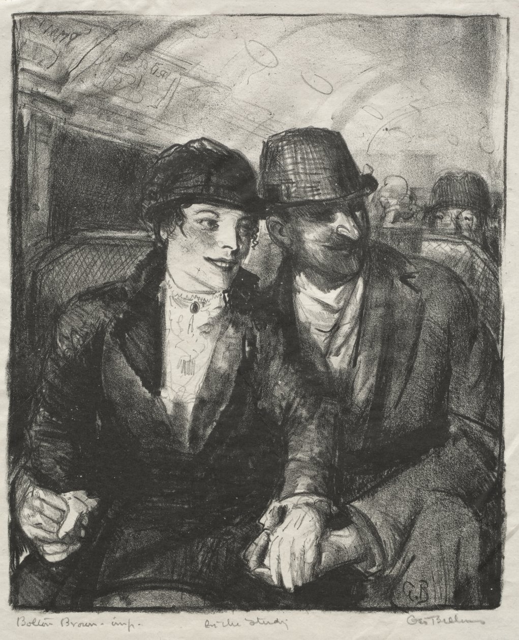 In der U-Bahn von George Bellows