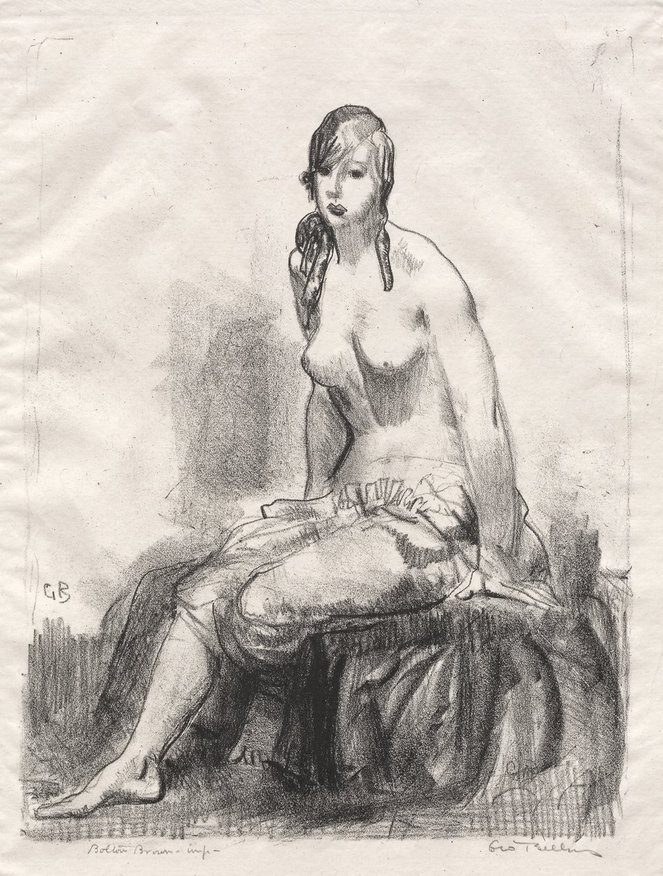 Morgen, Aktstudie von George Bellows