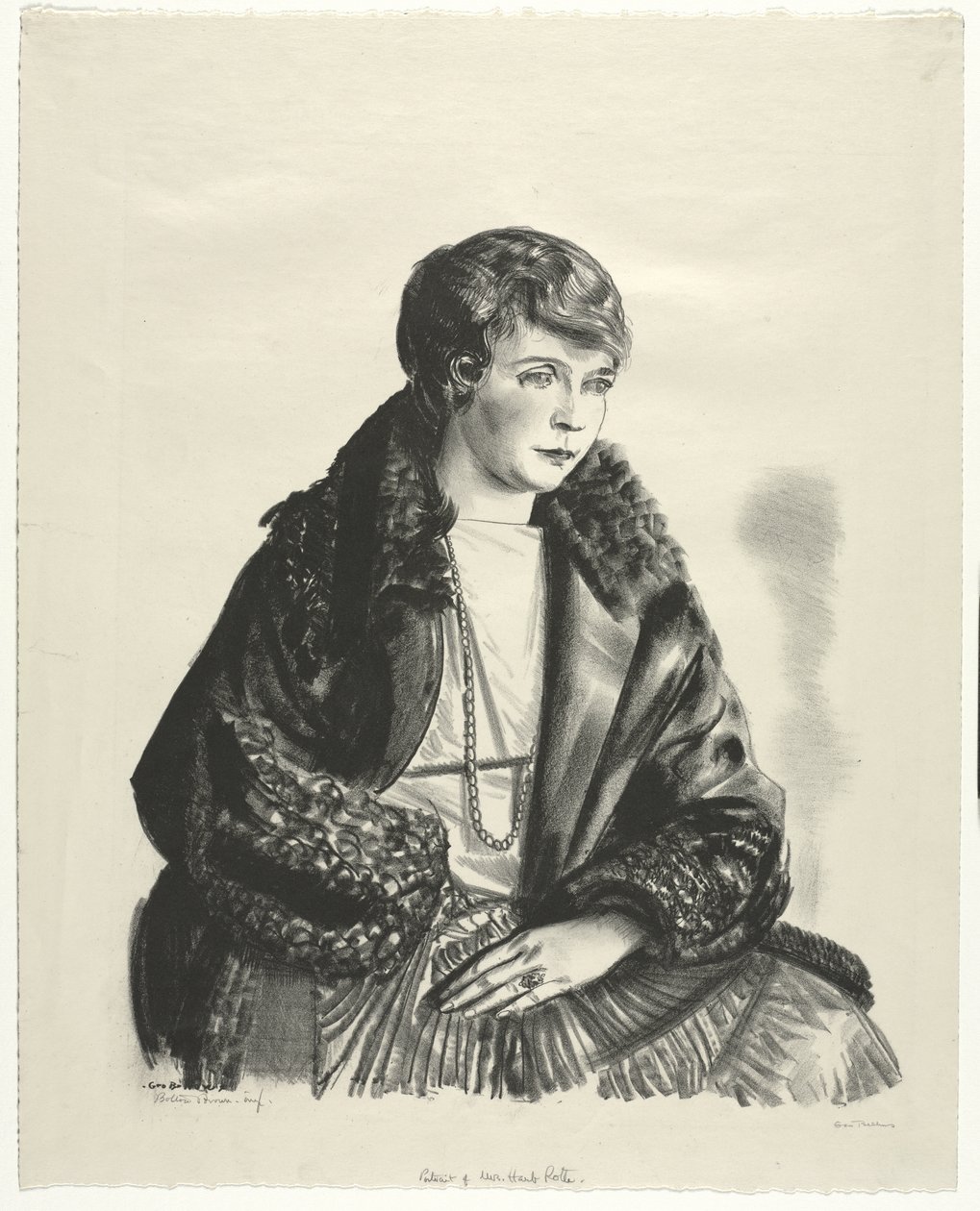 Mrs. Herb Roth von George Bellows