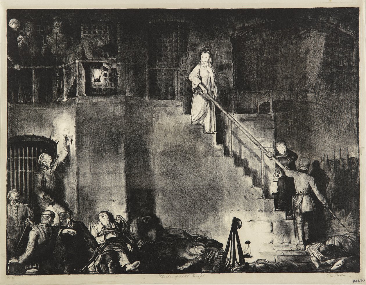 Mord an Edith Cavell von George Bellows