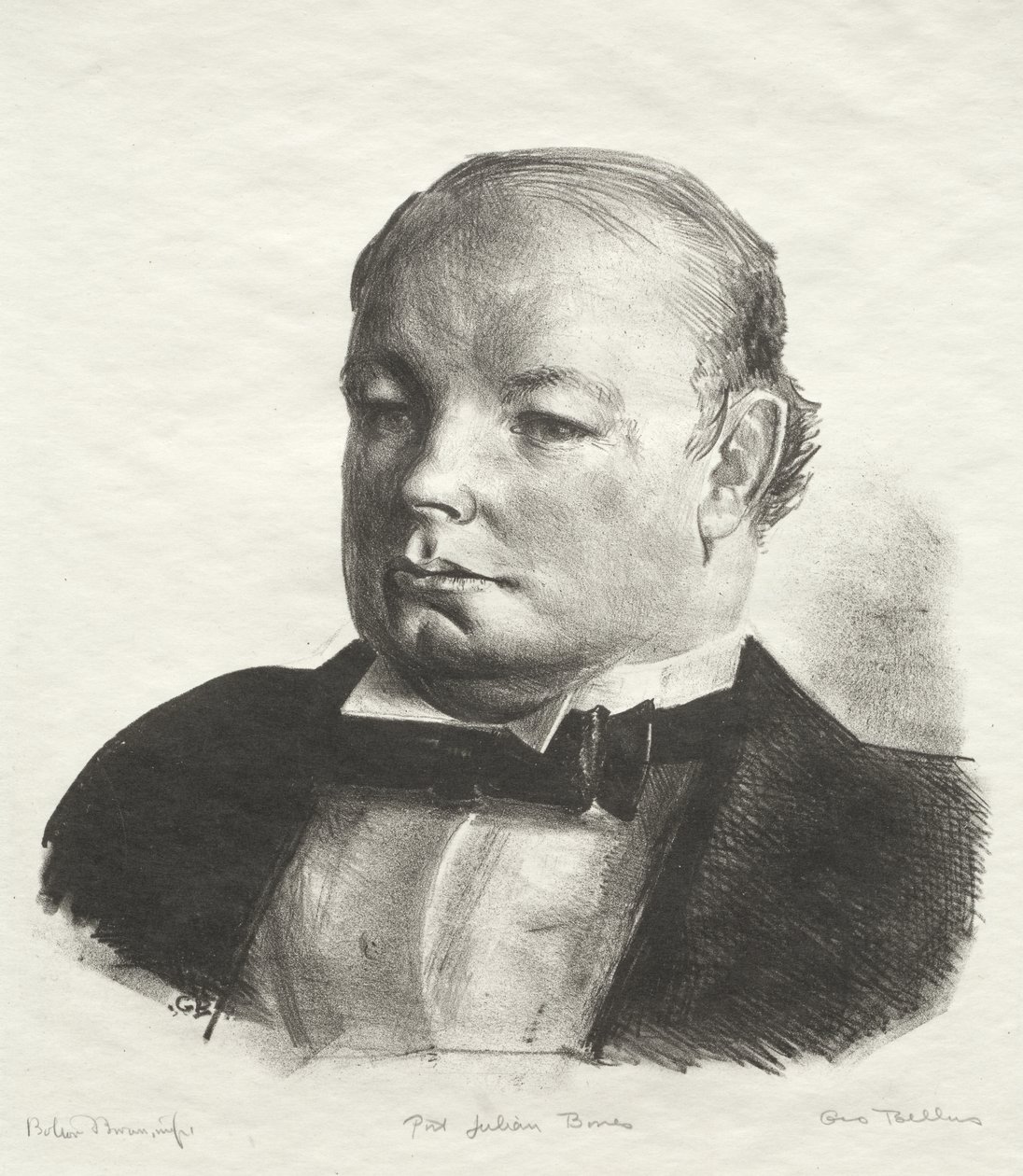 Porträt von Julian Bowes von George Bellows