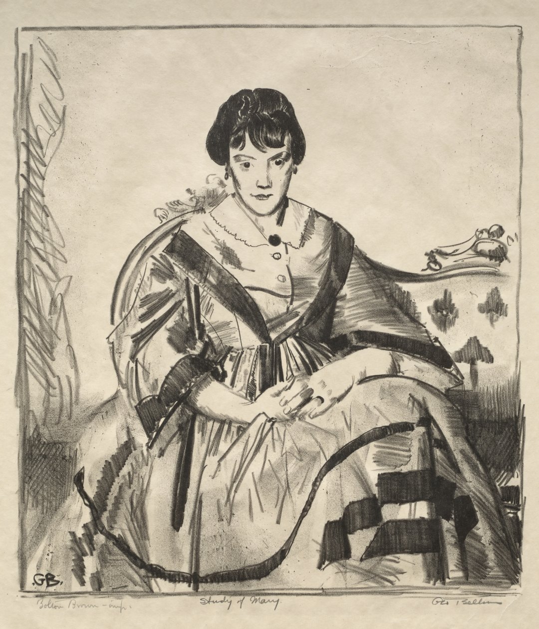 Studie von Maria von George Bellows