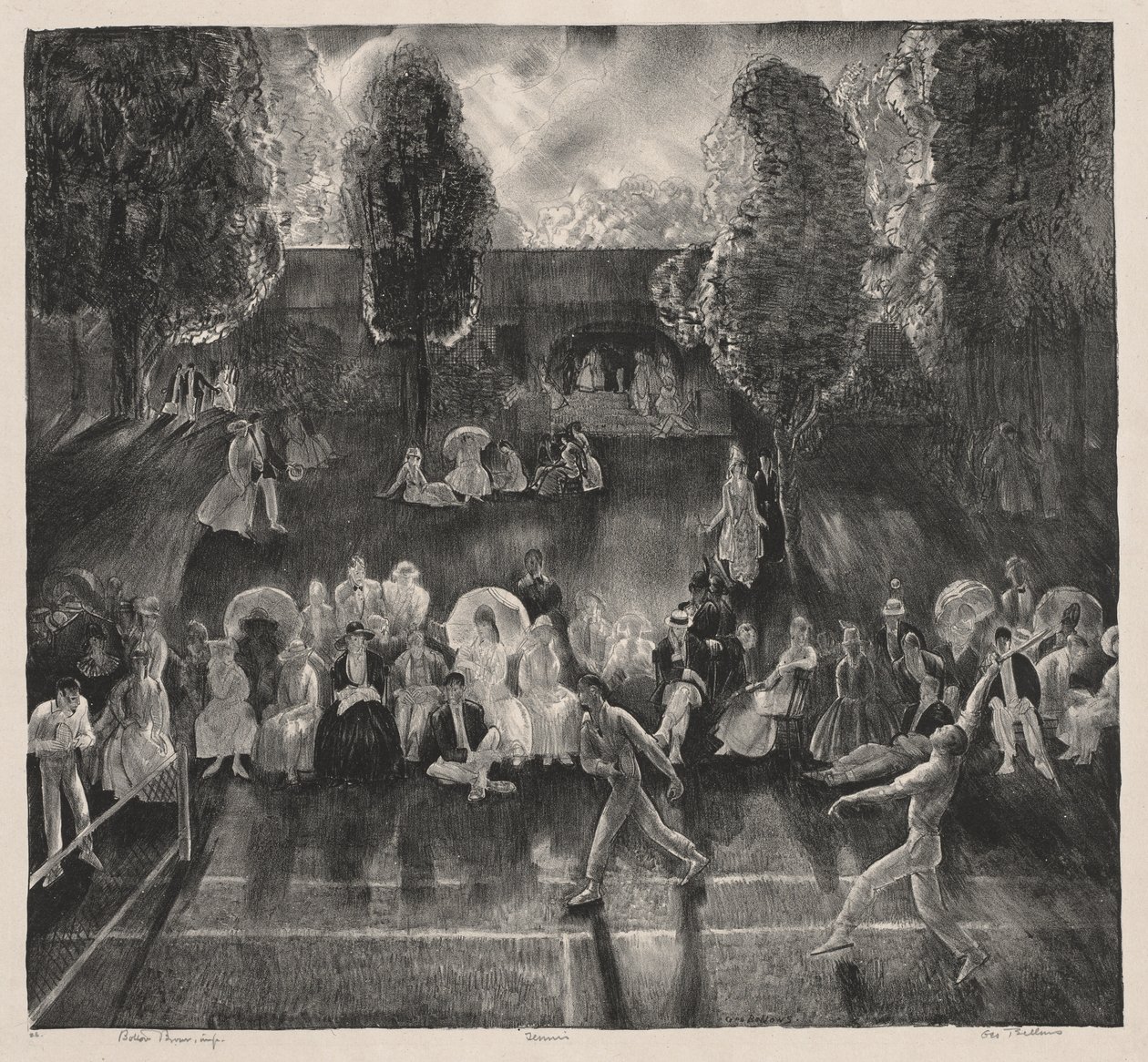 Tennis von George Bellows