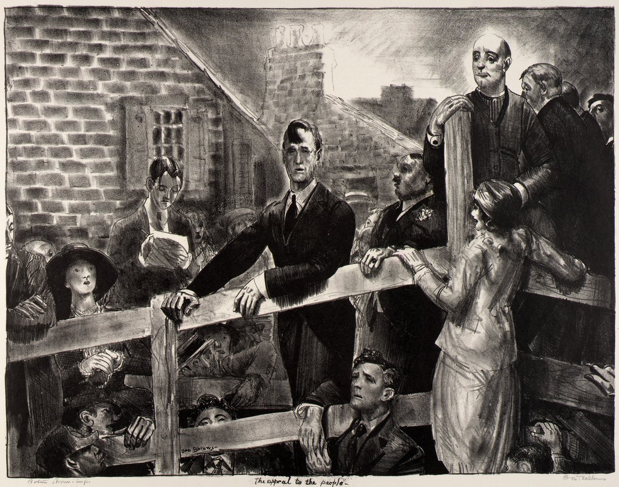 Der Appell an das Volk von George Bellows