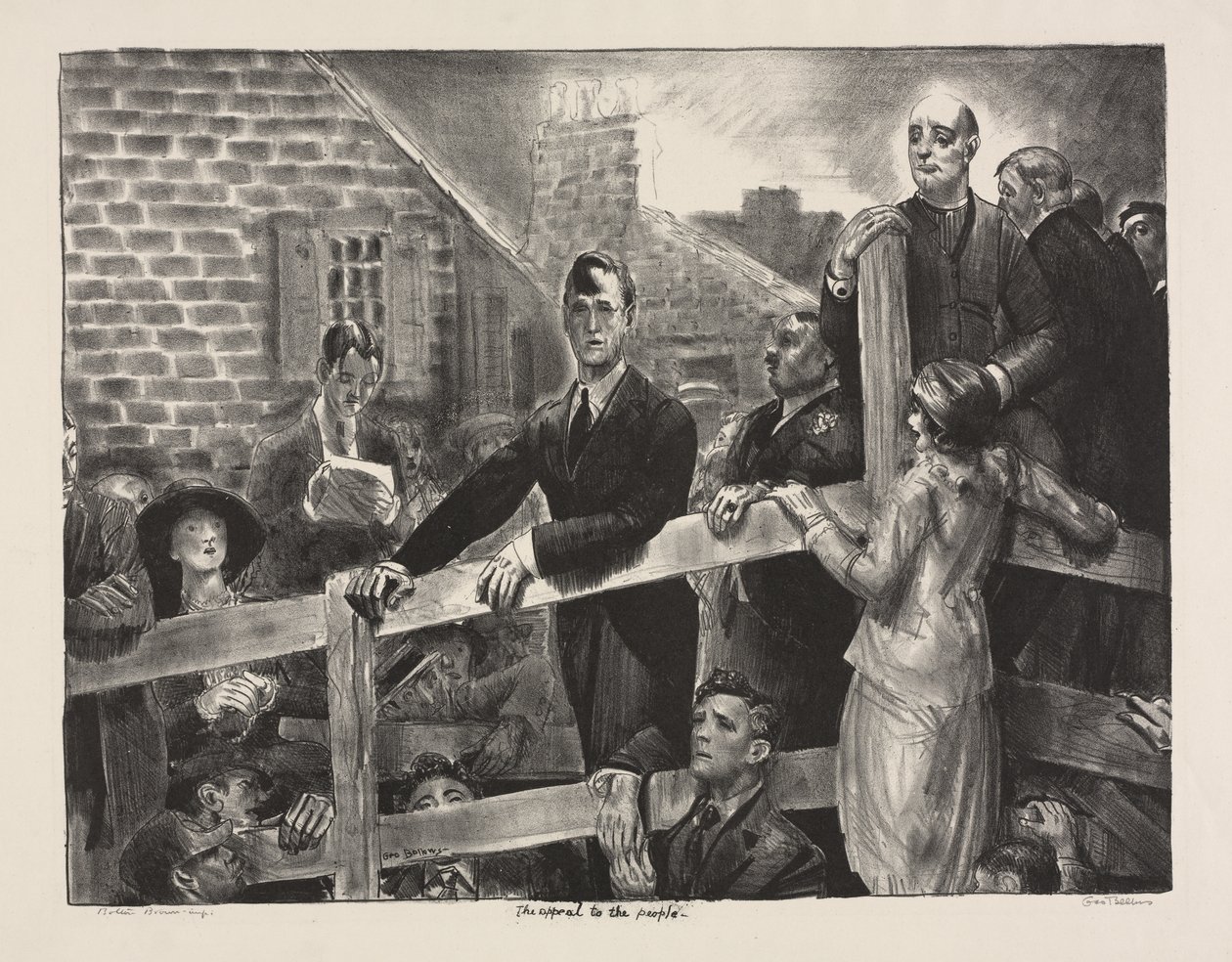 Der Appell an das Volk von George Bellows