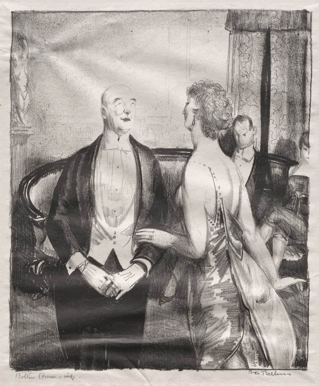 Der Salon-Kritiker von George Bellows