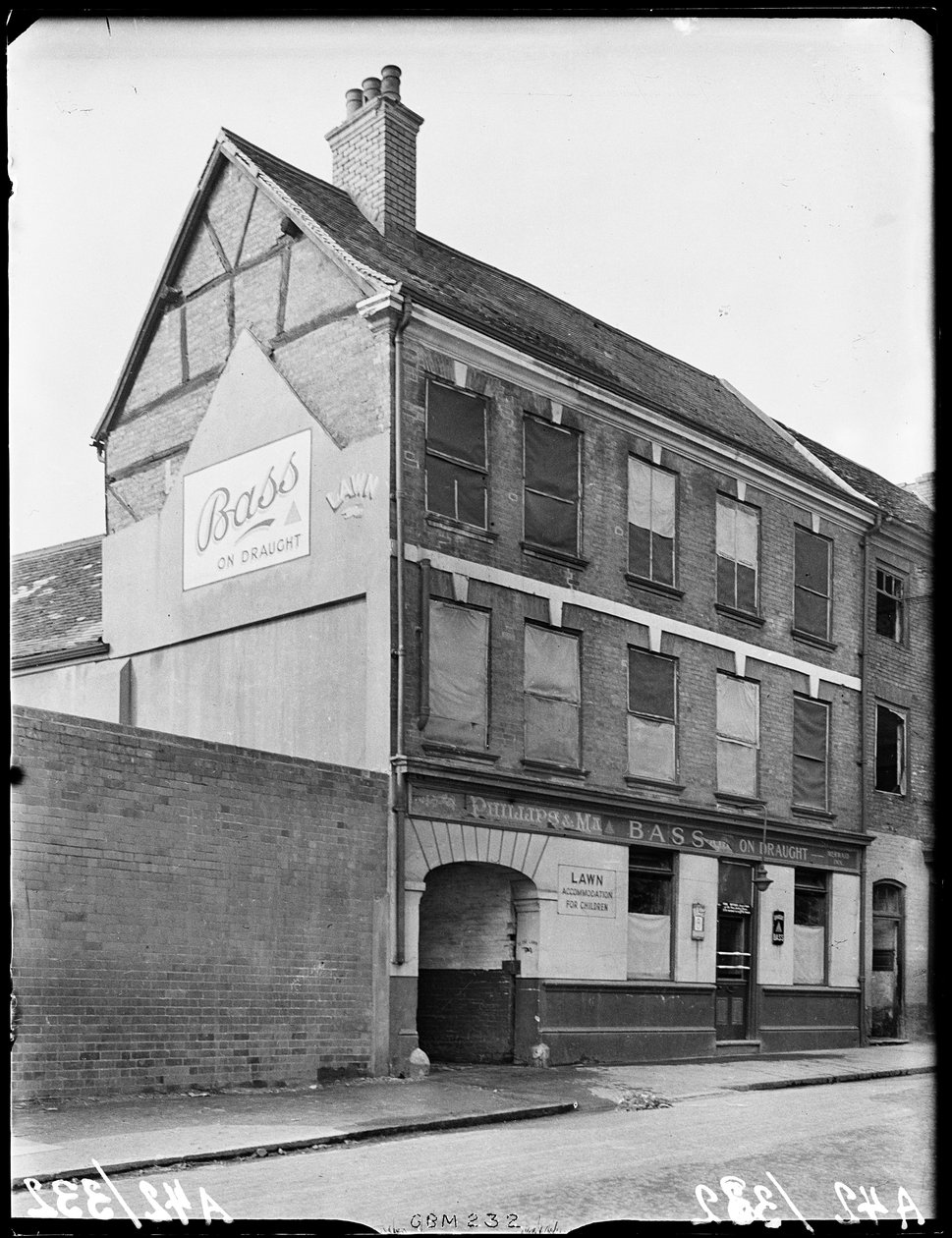 Mermaid Inn, Gosford Street, Coventry von George Bernard Mason