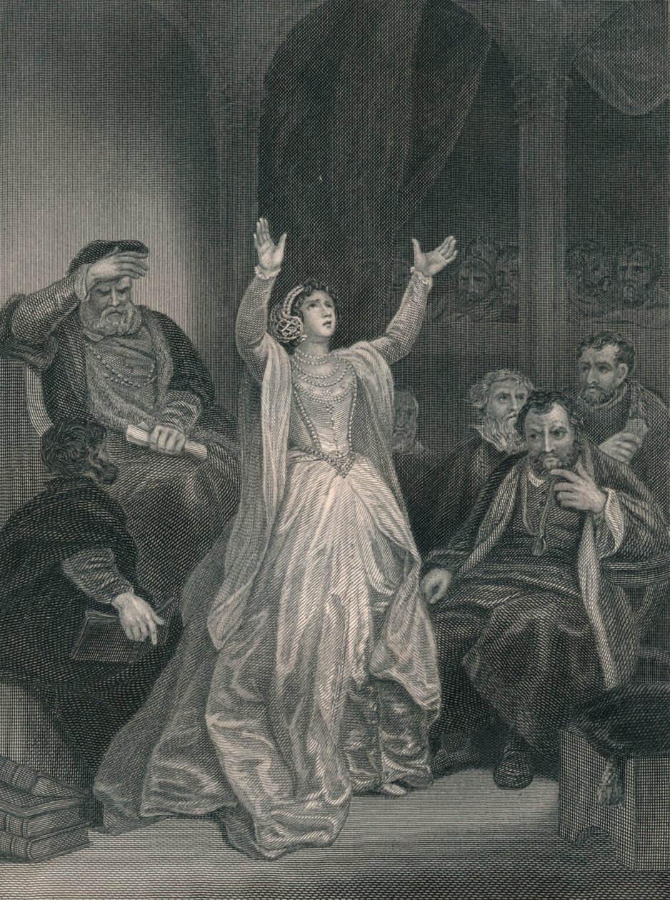Verurteilung von Anne Boleyn von George C. Finden