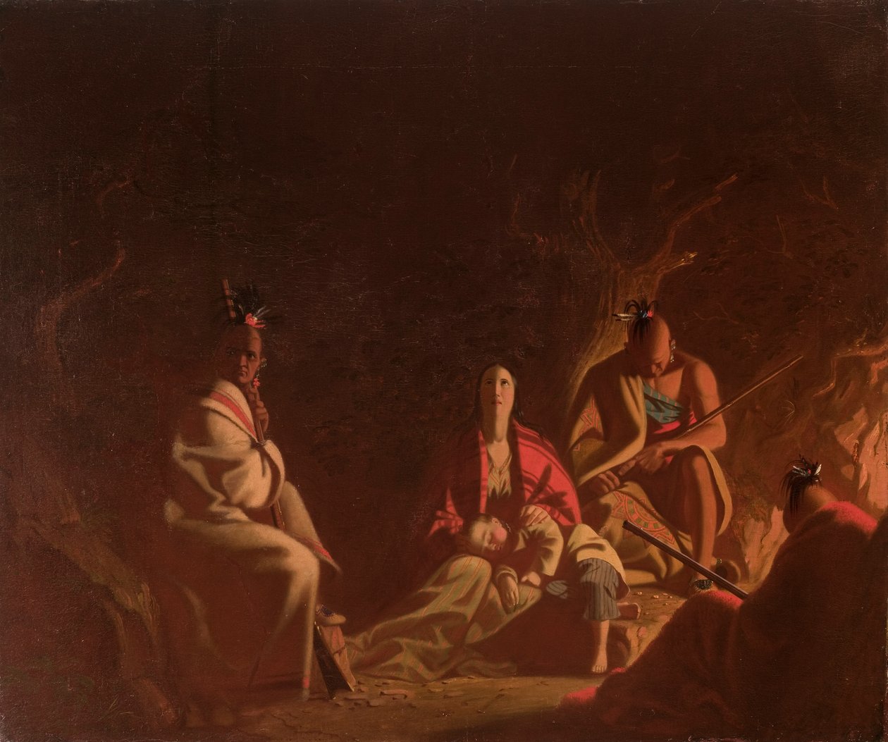 Gefangen von Indianern von George Caleb Bingham