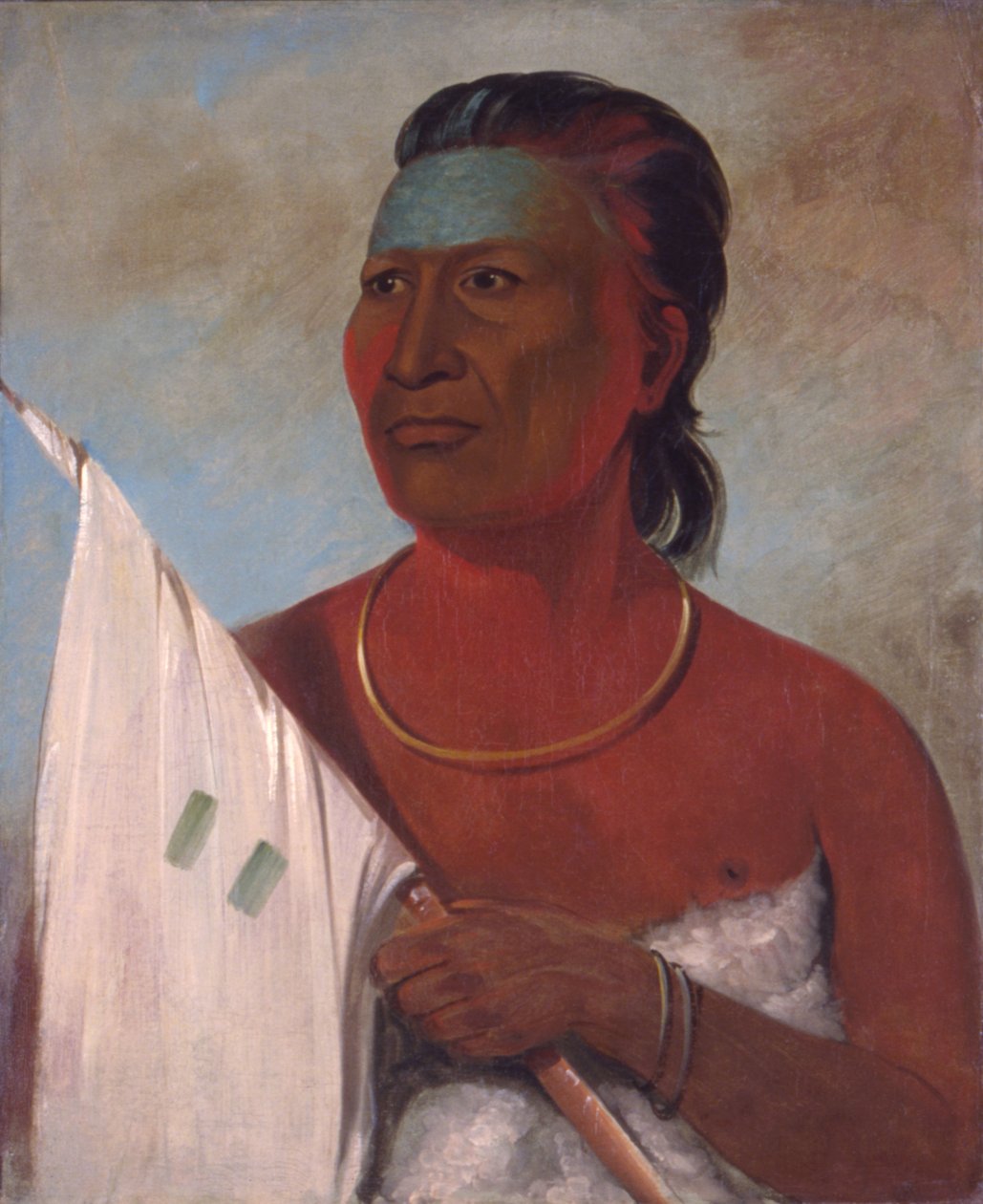Náh-pope, Berater von Black Hawk von George Catlin