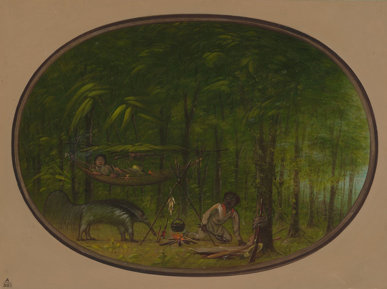 Der Große Ameisenbär, 1854-1869 von George Catlin