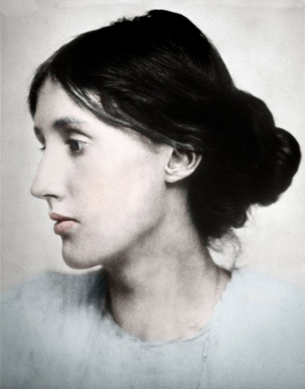 Porträt der englischen Schriftstellerin Virginia Woolf (Foto) von George Charles Beresford