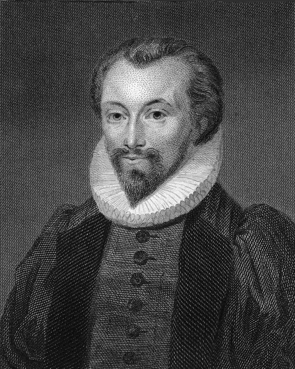 Porträt des Dichters John Donne von George Clint