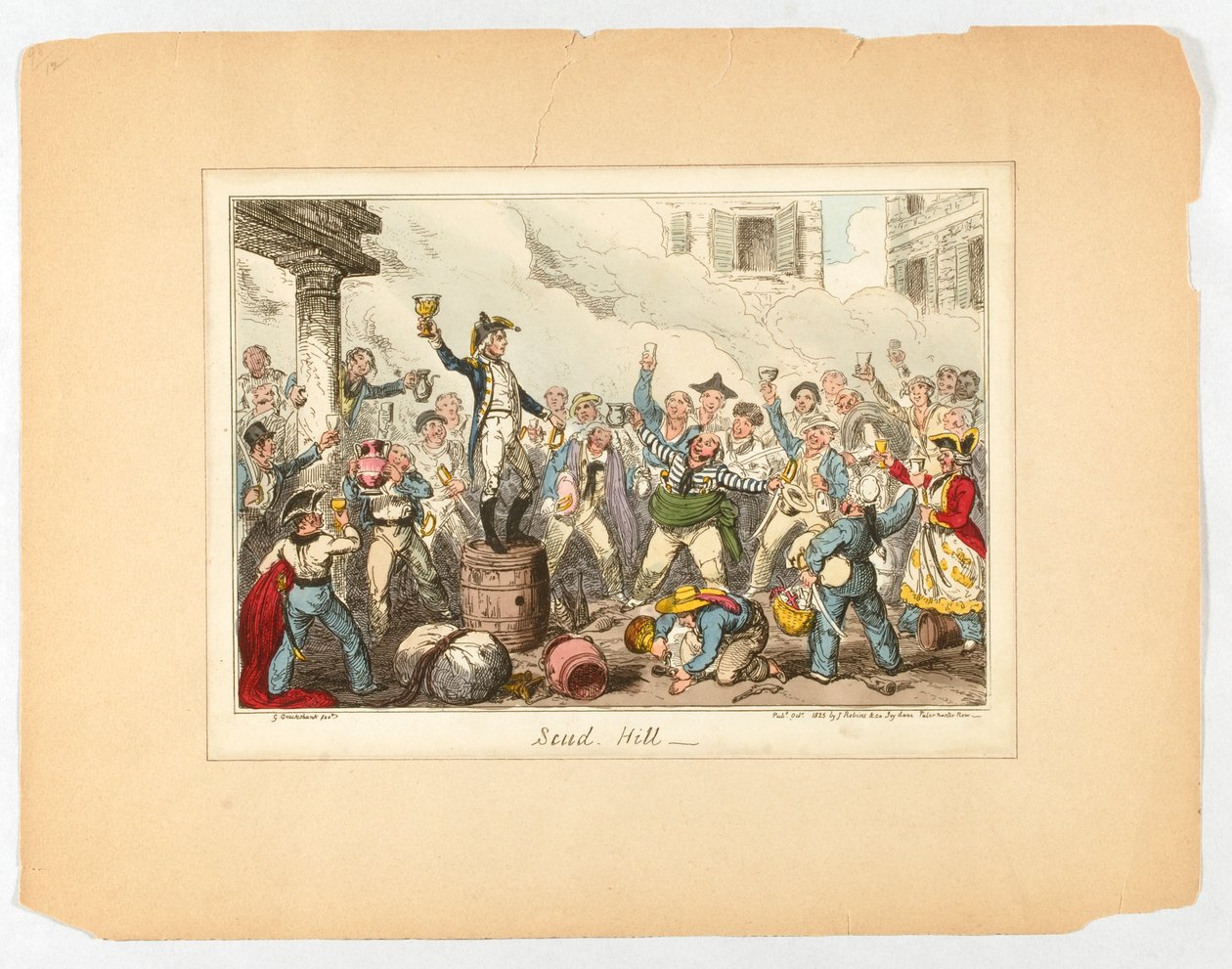 Scud Hill von George Cruikshank