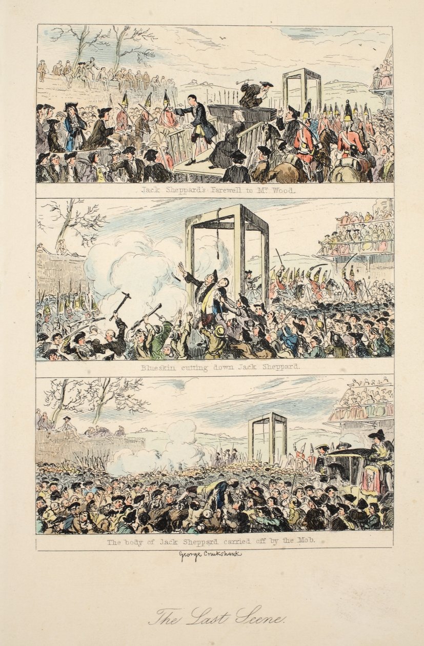 Die letzte Szene, Illustration aus 