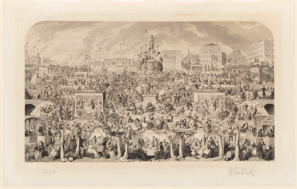 Der Bacchuskult von George Cruikshank