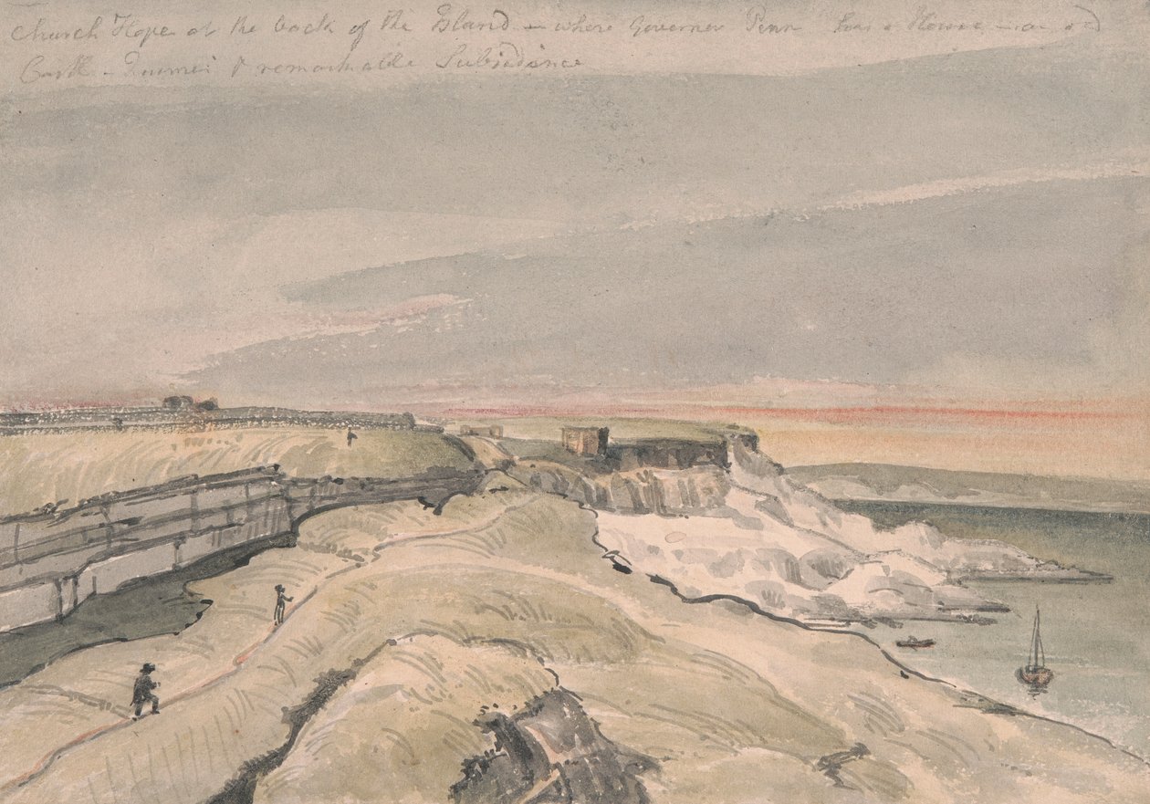 Church Hope, die Insel Portland, Dorset von George Cumberland