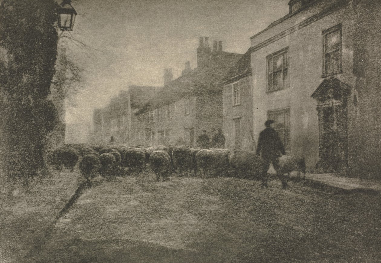 Camera Work: In einem Dorf unter den South Downs von George Davison