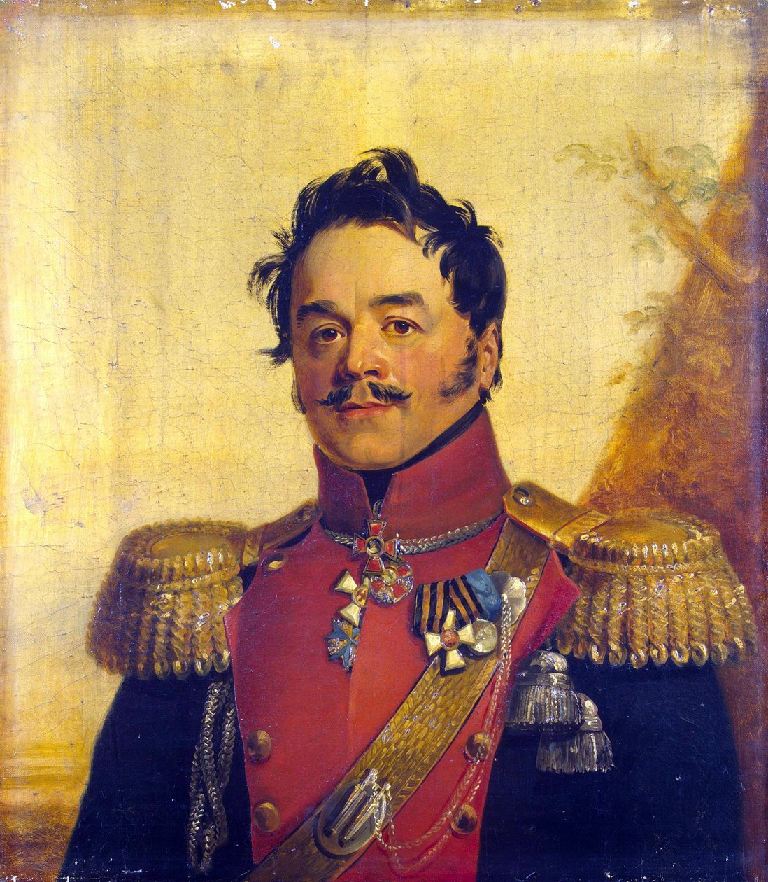 Porträt von Graf Nikolai Grigoryevich Shcherbatov von George Dawe