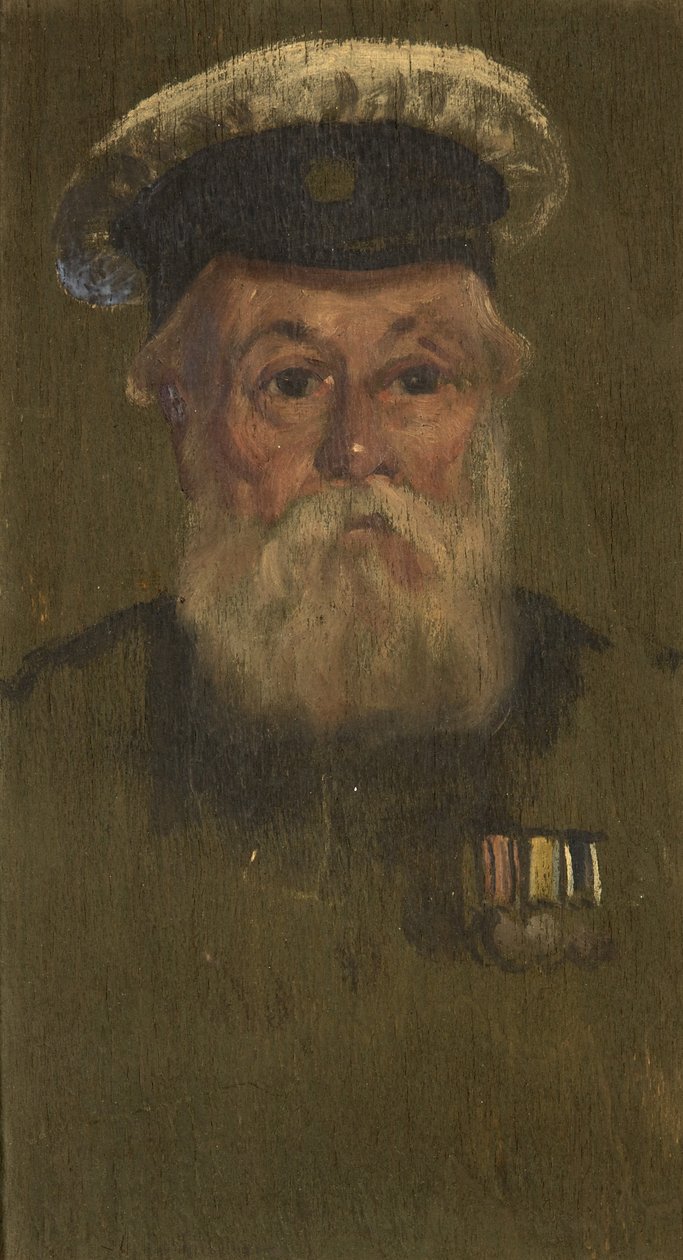 Porträt von W. H. McKegg, R.N., ca. 1920 von George Edmund Butler