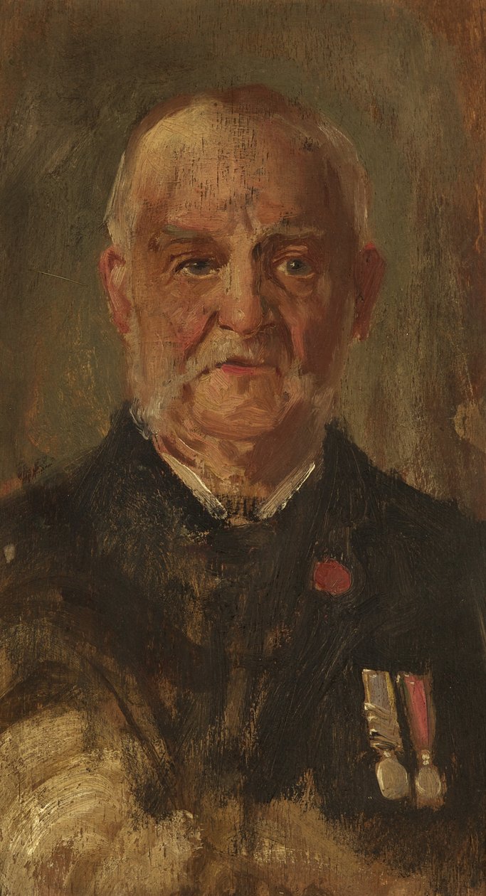 Porträt von W. Porter, R.M.L.I. von George Edmund Butler