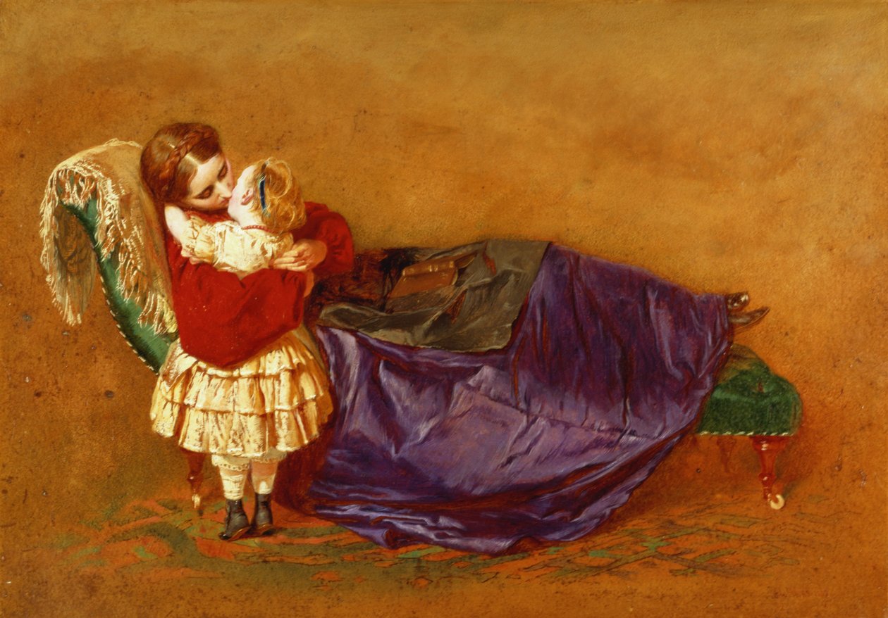Gute Nacht, 1863 von George Elgar Hicks