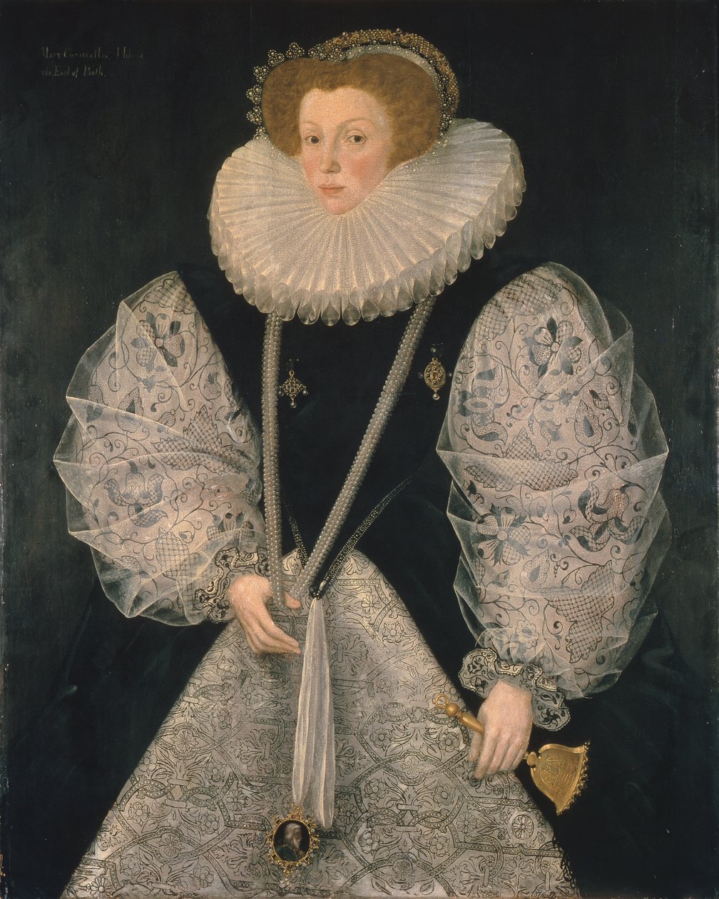Mary Cornwallis, ca. 1580-85 von George Gower