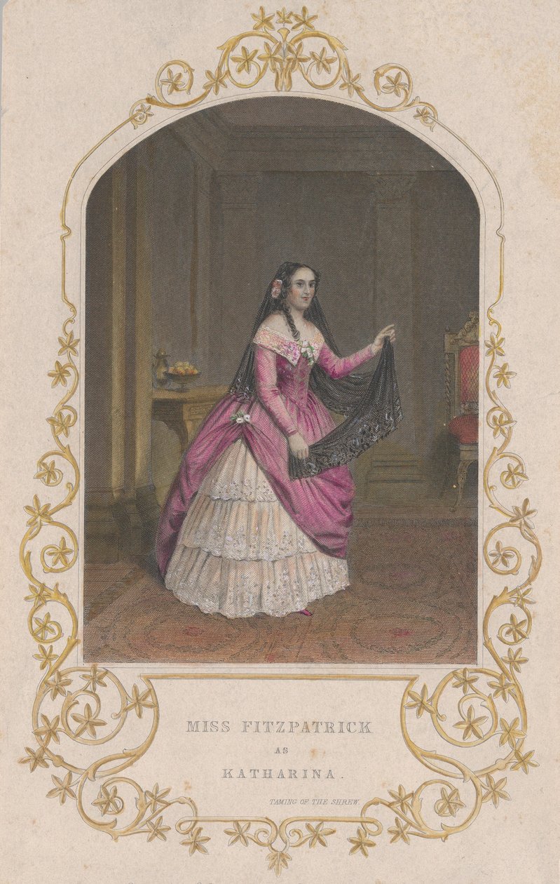 Miss Fitzpatrick als Katharina in 