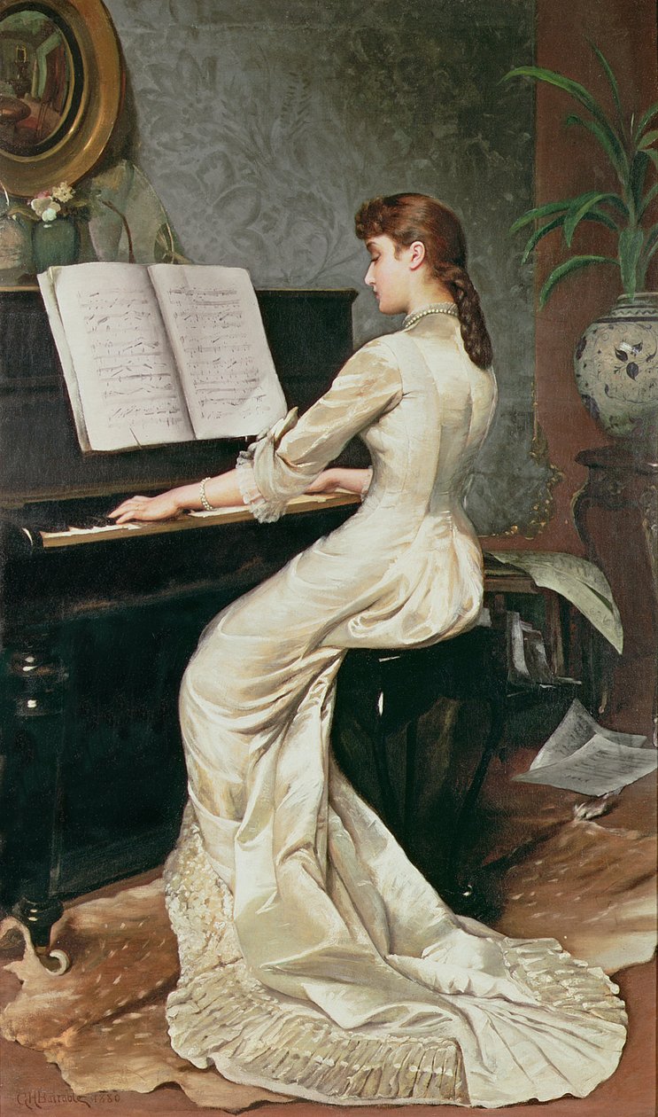 Ein Lied ohne Worte, 1880 von George Hamilton Barrable