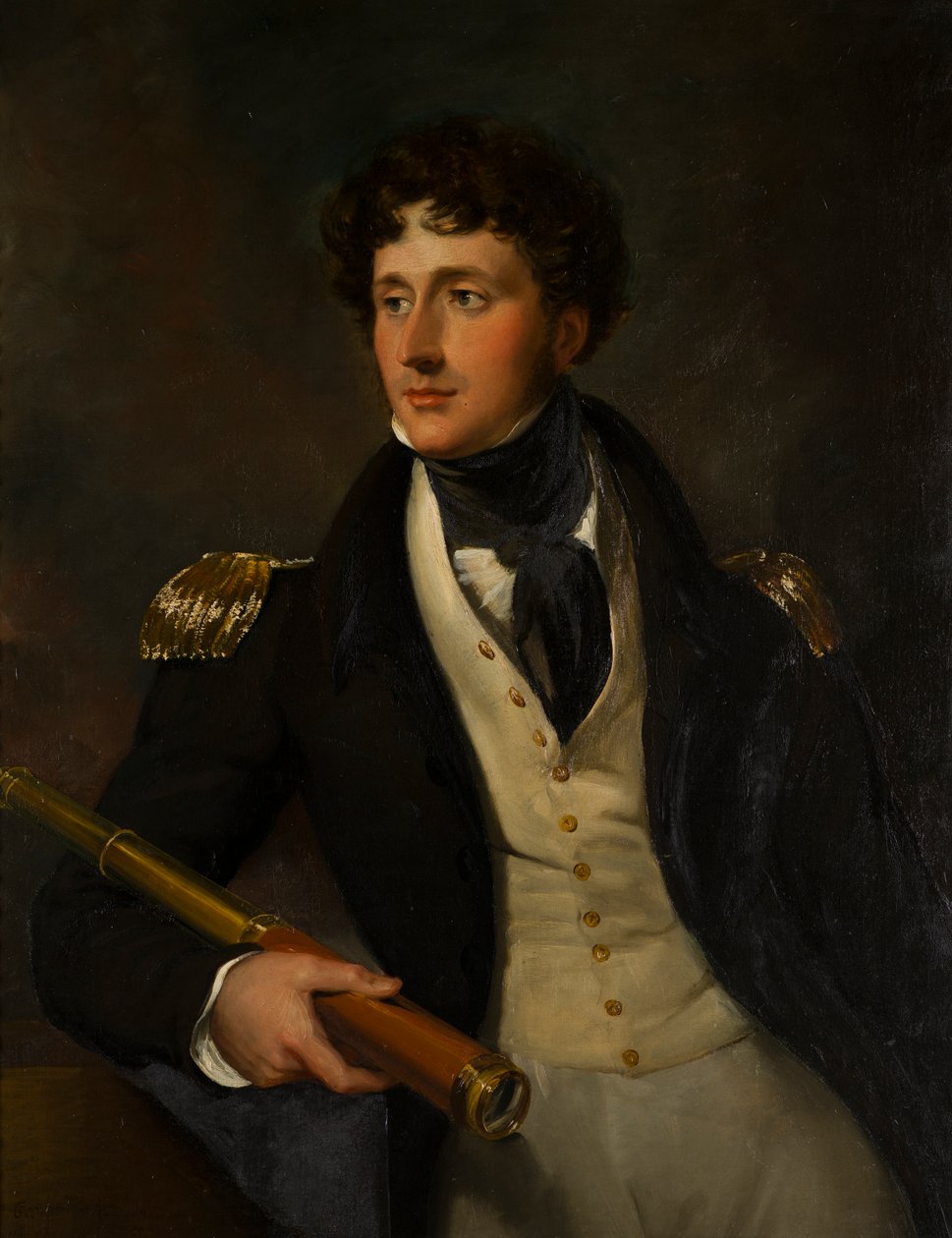 Porträt von Captain Hon. Charles Bridgeman von George Hayter