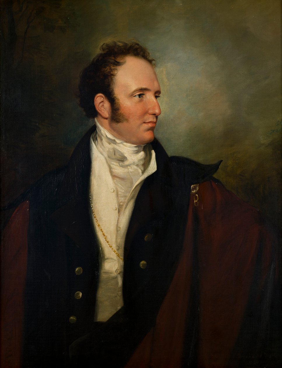 Porträt von George Augustus Frederick Henry, 2. Earl of Bradford, c.1809-50 von George Hayter