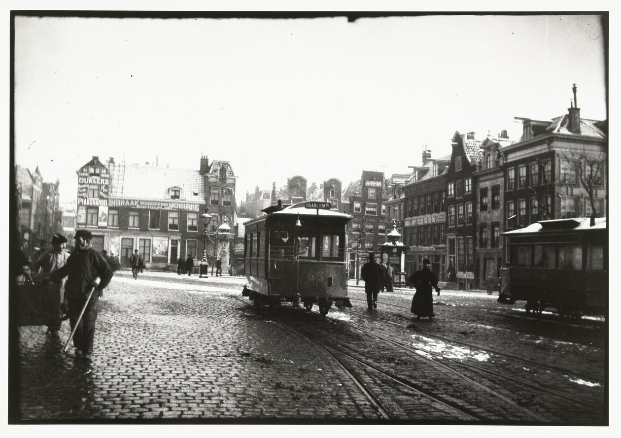 Ansicht des Leidseplein in Amsterdam von George Hendrik Breitner