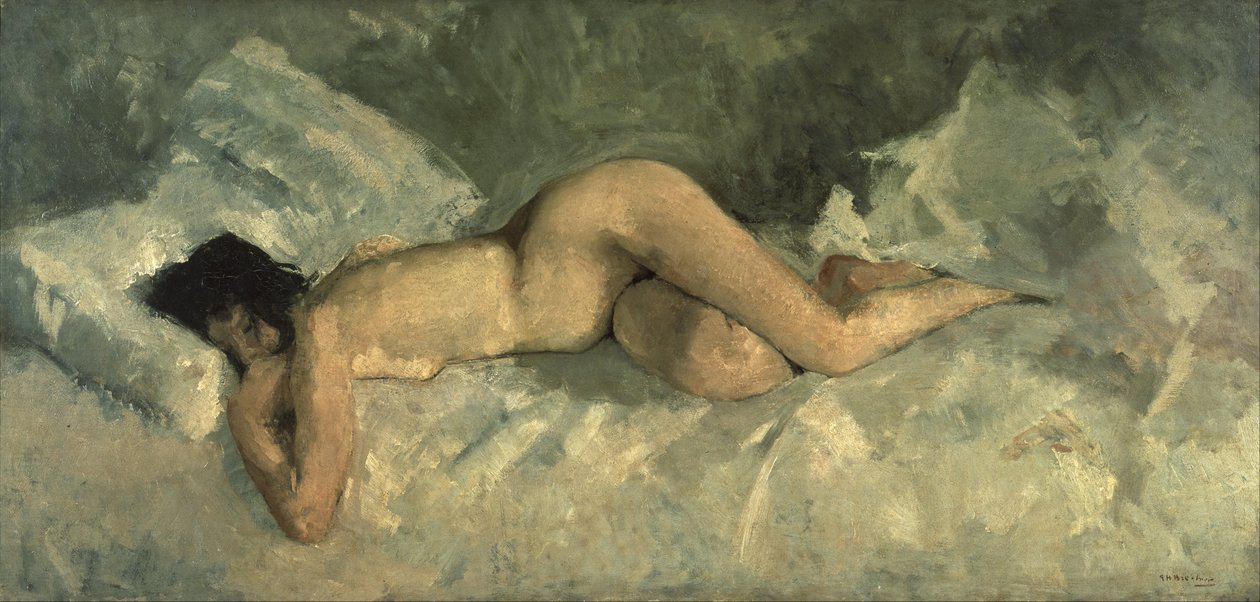Liegender Akt von George Hendrik Breitner