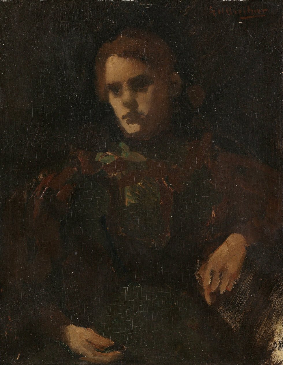 Studie nach dem Modell (Geesje Kwak?) von George Hendrik Breitner