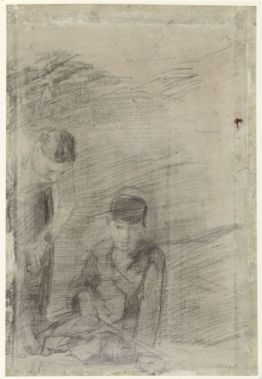 Zwei spielende Jungen von George Hendrik Breitner