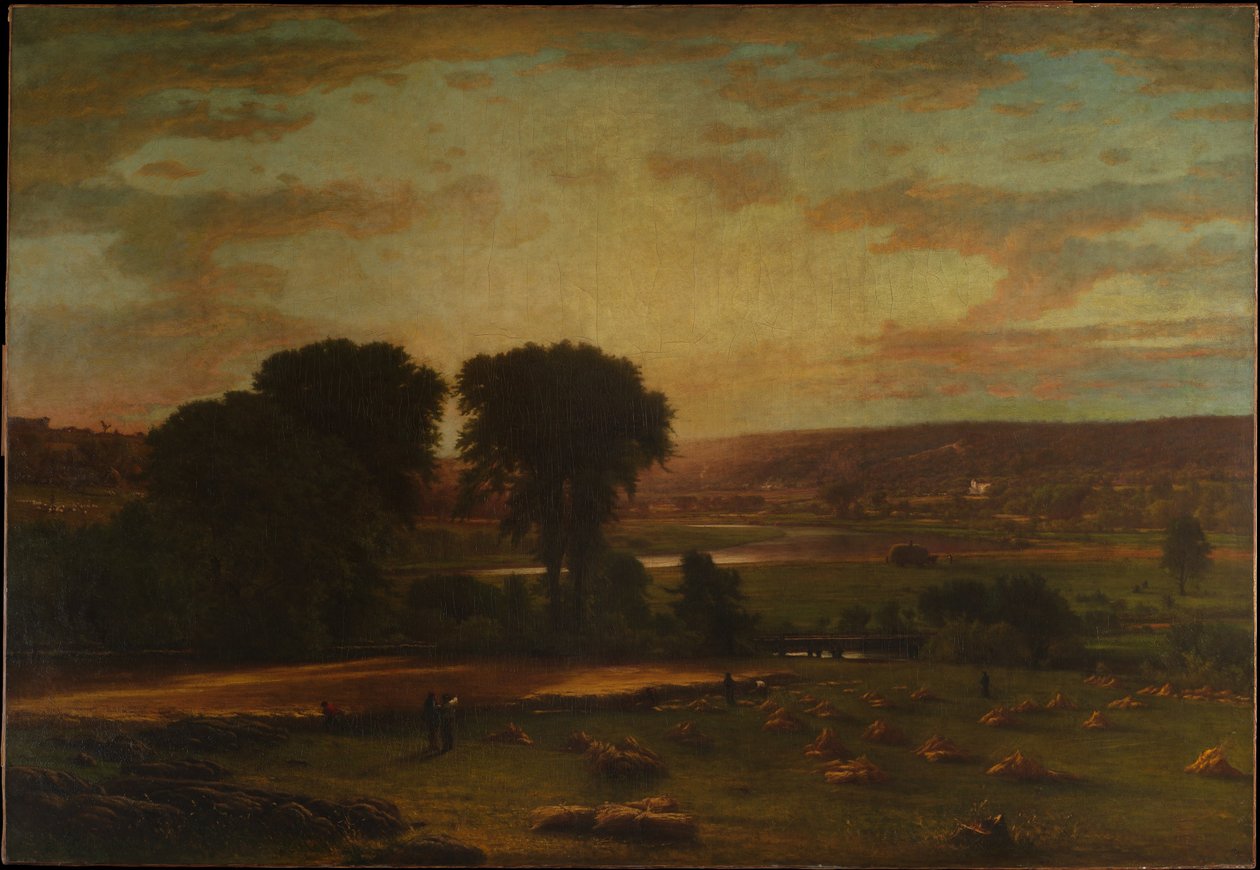 Frieden und Wohlstand von George Inness