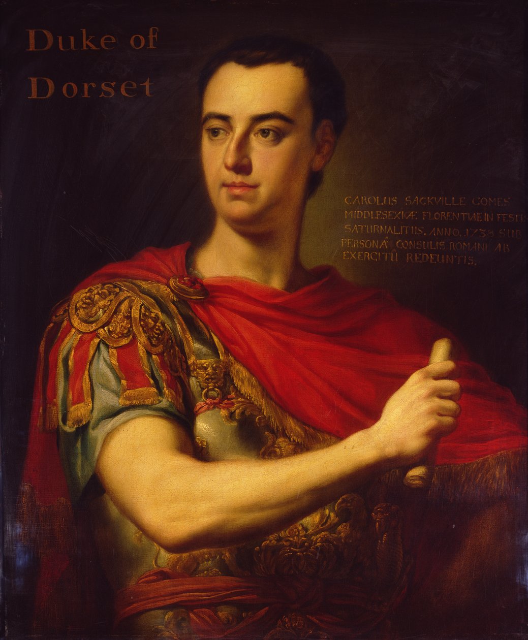 Der Herzog von Dorset, 1744 von George Knapton