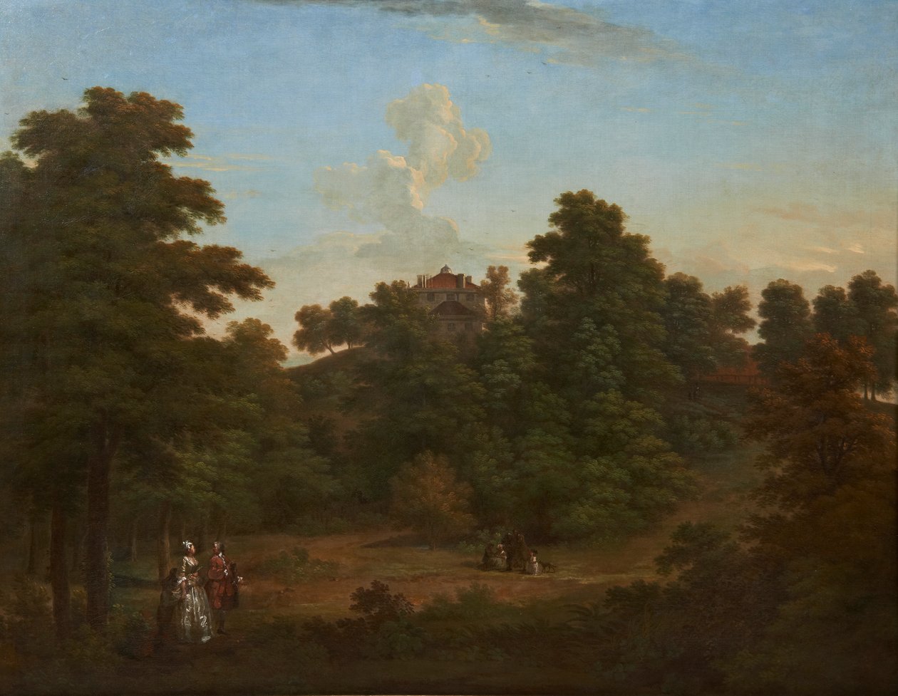 Westcombe House vom Dell aus von George Lambert