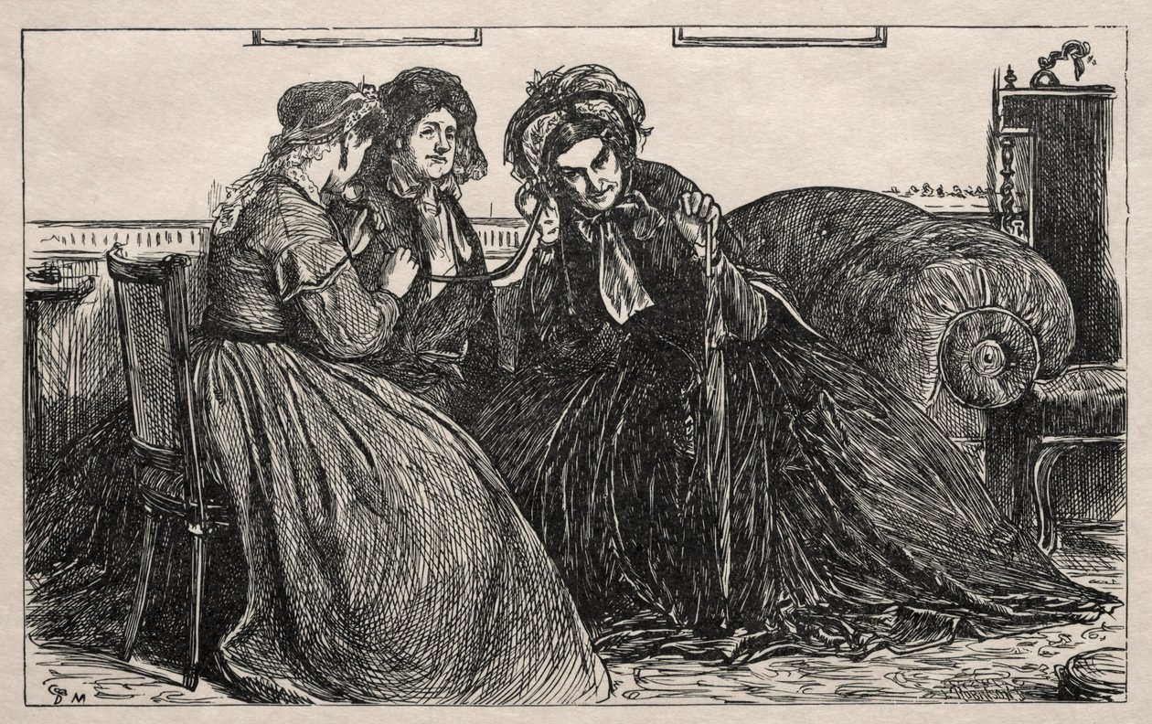 Leben in London, 1866 von George Louis Palmella Busson Du Maurier
