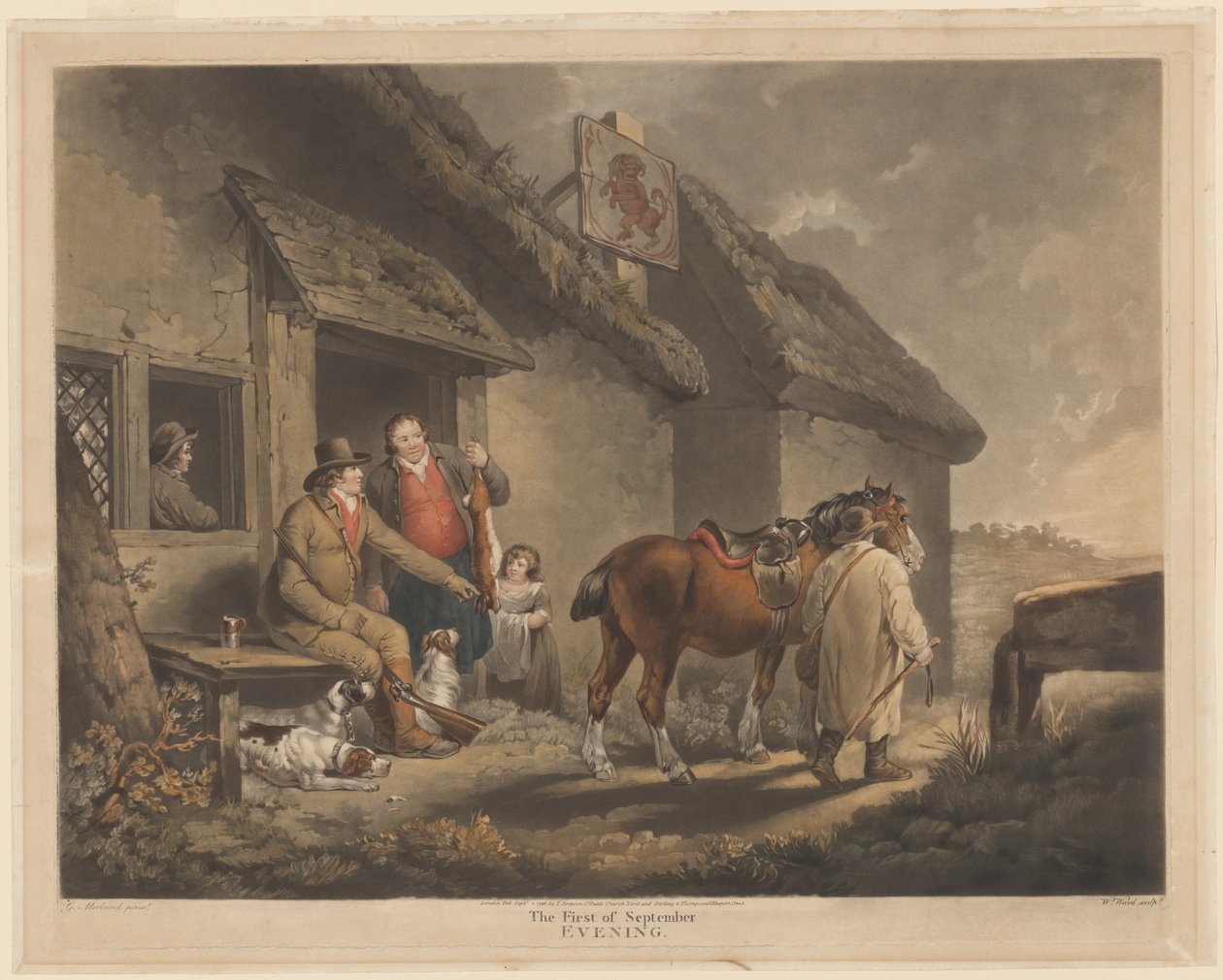 Der erste September, Abend von George Morland