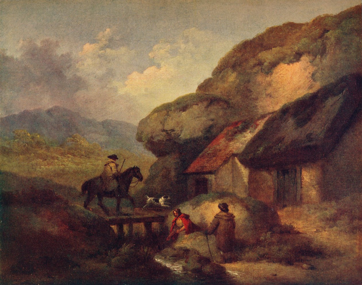 Der Reisende, um 1795 von George Morland