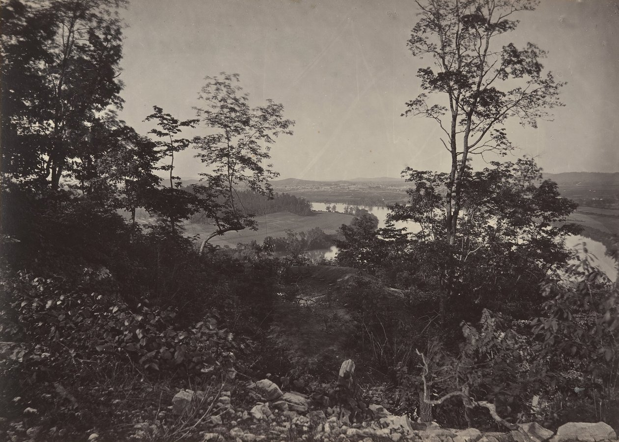 Chattanooga-Tal vom Lookout Mountain von George N. Barnard