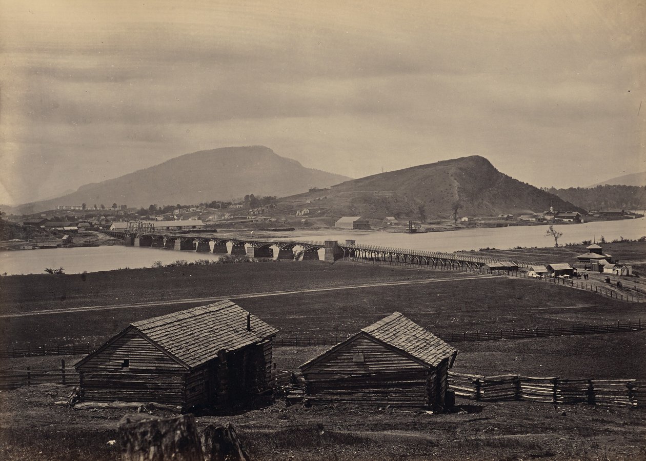 Chattanooga von Norden von George N. Barnard