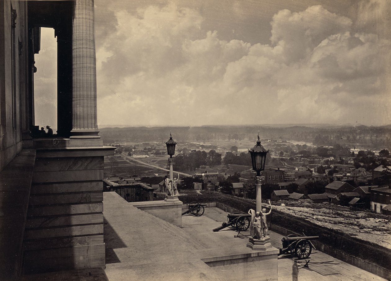 Nashville vom Kapitol von George N. Barnard