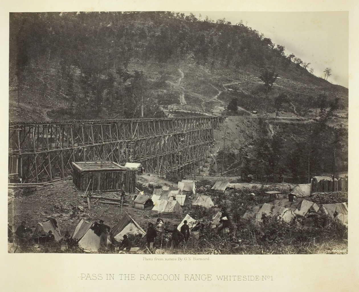 Pass im Raccoon Range, Whiteside Nr. 1 von George N. Barnard