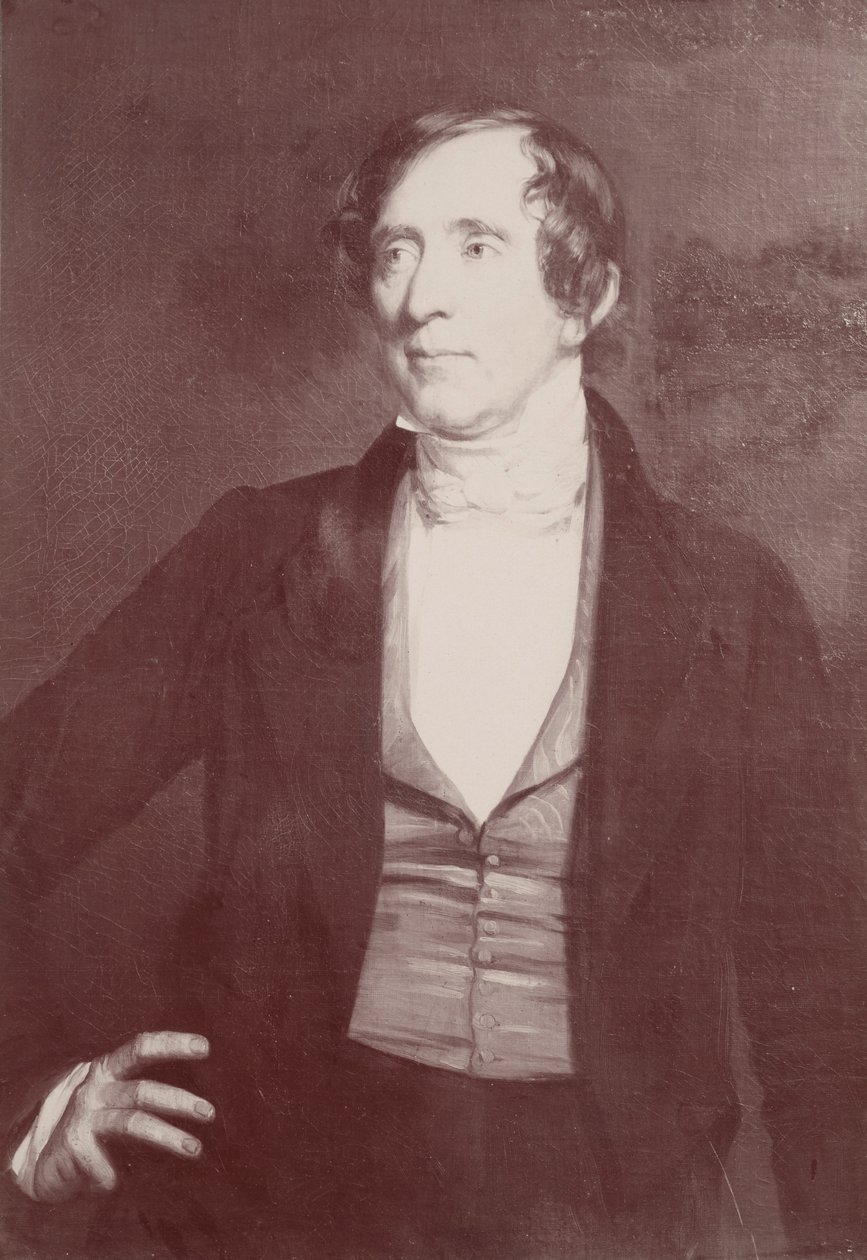 Porträt von William Campbell Preston 1794-1860, 1842 fotografiert in den 1900er Jahren von George Peter Alexander Healy